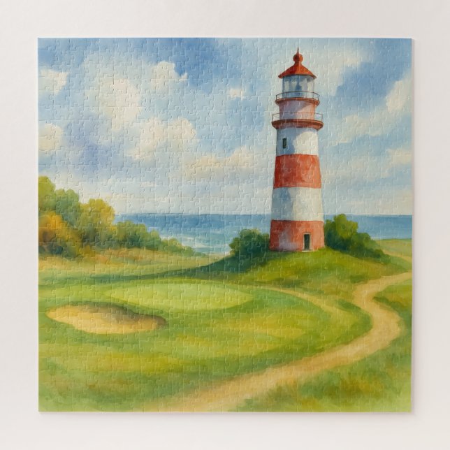 Entspannen Sie auf dem Lighthouse Golfplatz (Vertikal)