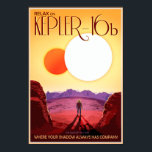 Entspannen Sie auf KEPLER-16b Two Suns NASA JPL Sp Poster<br><div class="desc">Wiederhergestellt! Hochauflösende Reproduktion,  Fotoshop schärft für knackige Drucke,  digitales Retuschieren und restauriert für Tränen,  Schmuckstücke und vermisste Elemente. Entspannen Sie sich auf KEPLER-16b zwei Sonnen NASA JPL Visionen von The Future Space Travel Poster.</div>