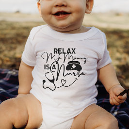 Entspannen Sie meine Mami ist ein Geschenk für die Baby Strampler