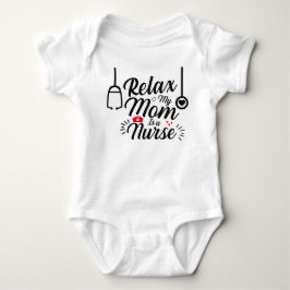 Entspannen Sie meine Mami ist ein Geschenk für die Baby Strampler