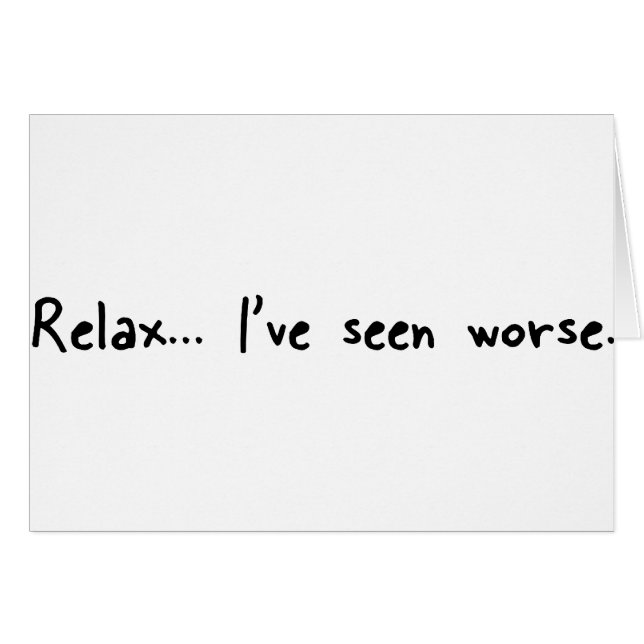 Entspannen Sie sich (Vorderseite (Horizontal))