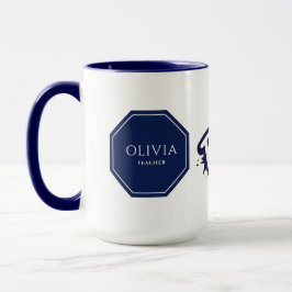 Entspannen Sie sich bei Combo-Tasse mit Ihrem Name Tasse