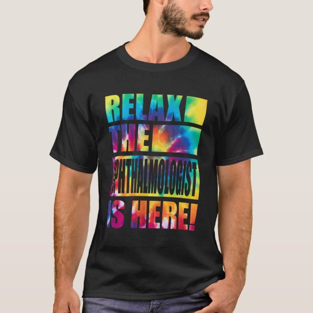 Entspannen Sie sich beim Augenarzt. T-Shirt (Vorderseite)