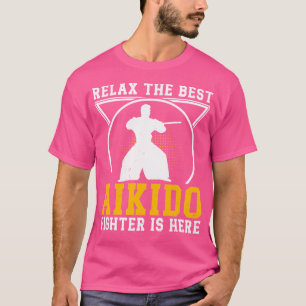 Entspannen Sie sich beim besten Aikido-Kämpfer, de T-Shirt