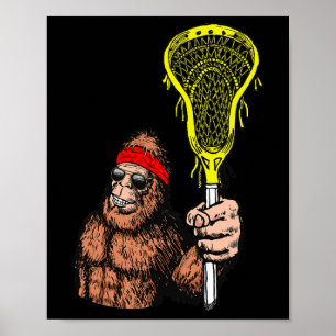Entspannen Sie sich beim Bro! Funny Sasquatch Lax  Poster