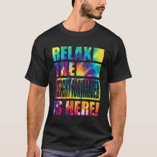 Entspannen Sie sich beim Frachtführer. T-Shirt