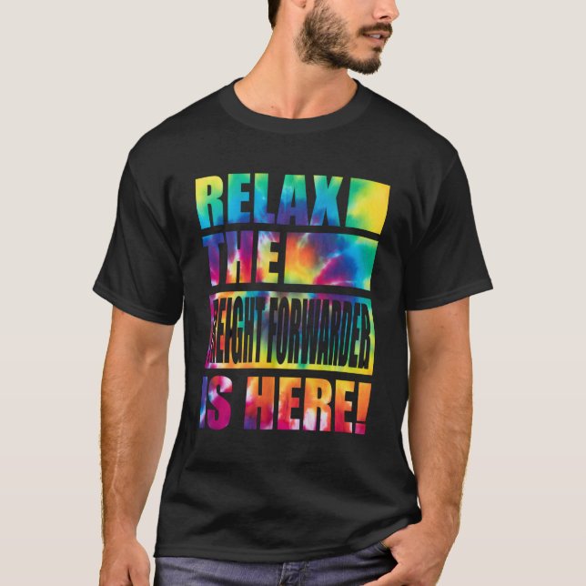 Entspannen Sie sich beim Frachtführer. T-Shirt (Vorderseite)