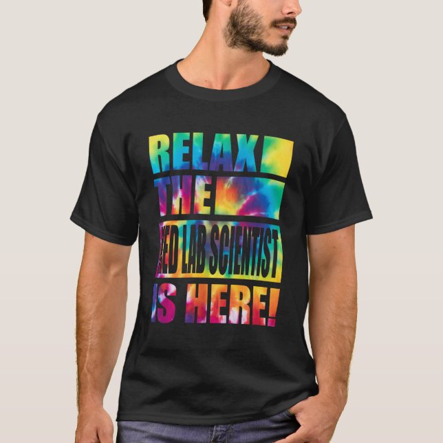 Entspannen Sie sich beim Med Labrador Scientifique T-Shirt (Vorderseite)