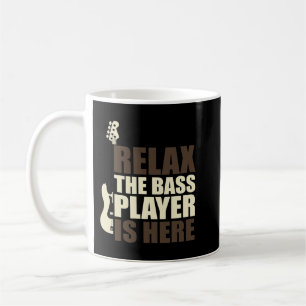 Entspannen Sie sich im Bass Player ist hier Bass G Kaffeetasse