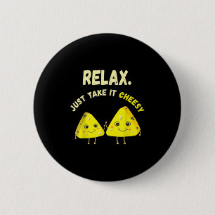 Entspannen Sie sich in der Cheesy Funny Chef Food Button