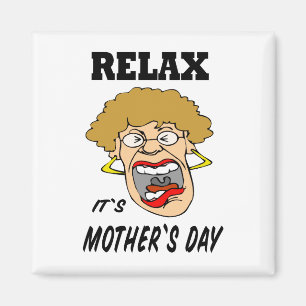 Entspannen Sie sich in der Muttertagsmagnet Magnet