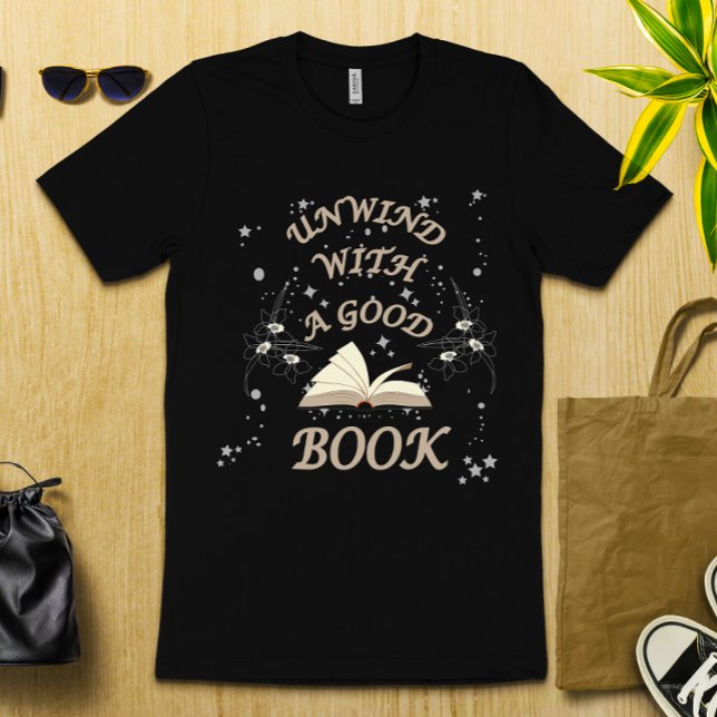 Entspannen Sie sich mit einem guten Buch T-Shirt (Von Creator hochgeladen)