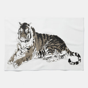 Entspannen Tiger American MoJo Küchentuch