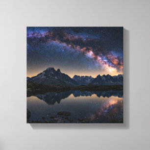 Entspannende astronomische Träume  Leinwanddruck
