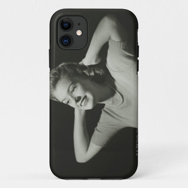 Entspannende Frau Case-Mate iPhone Hülle (Rückseite)