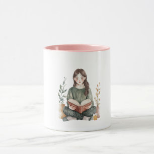 Entspannende Girl Boss Tasse