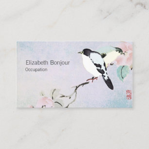 Entspannende Vögel - Visitenkarten Visitenkarte