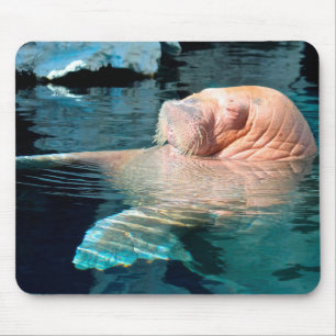 Entspannende Walross-Mausunterlage Mousepad