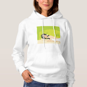 Entspannendes Zen-Spa-Frau Tropisches Wohlbefinden Hoodie