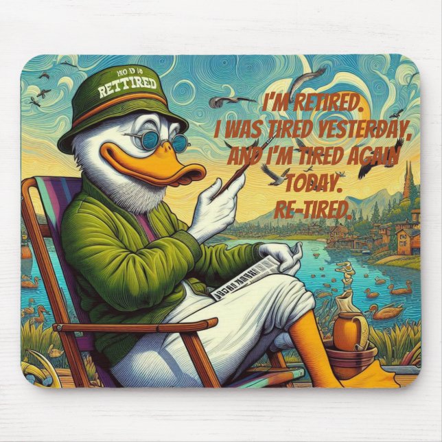 Entspannt und entspannt mousepad (Vorne)