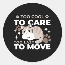 Entspannte & lazy Vibes für Cat Lovers Design