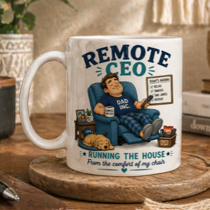 Entspannter CEO-Humor – Entspanntes Vaterleben-Kun Kaffeetasse