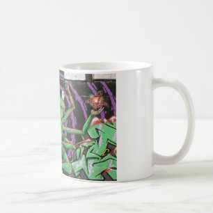 Entspannter Frosch mit acht Waffen Kaffeetasse