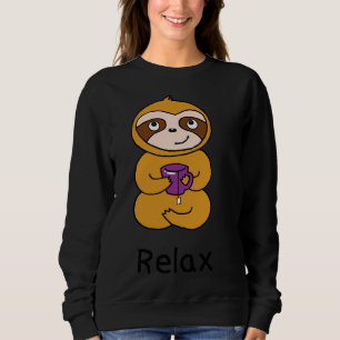 Entspannter Schlammpass Sweatshirt