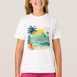 Entspannter Strand für den Sommer T-Shirt