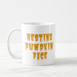 Entspanntes Kürbisgesicht - Lustiges Halloween 202 Kaffeetasse