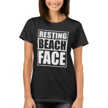 Entspanntes Strandgesicht - Relaxte und witzige So