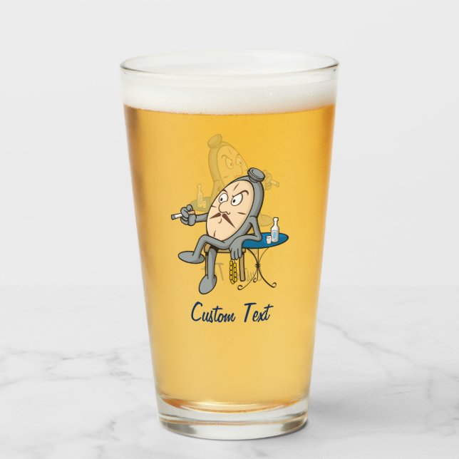 Entspannuhr Glas (Vorne (Gefüllt))