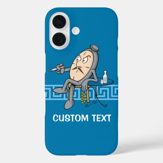 Entspannuhr iPhone 16 Hülle (Rückseite)