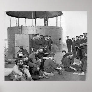 Entspannung auf dem Monitor Poster