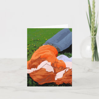 Entspannung, Note Card Karte