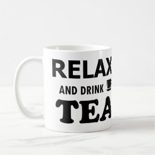 Entspannung und Tee Kaffeetasse