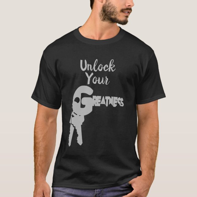 Entsperren Sie Ihren Groß-/Kleinschreibung-T - Shi T-Shirt (Vorderseite)