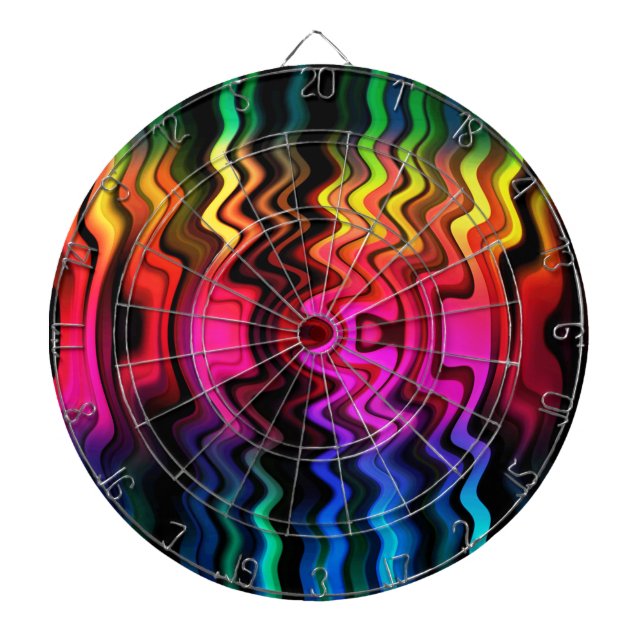 Entstehung Dartscheibe (vorne)