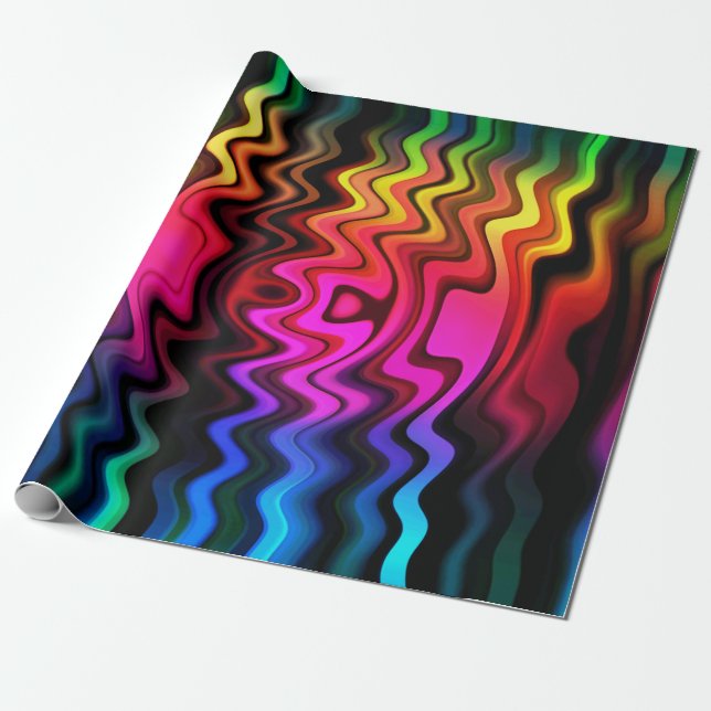 Entstehung Geschenkpapier (Ungerollt)