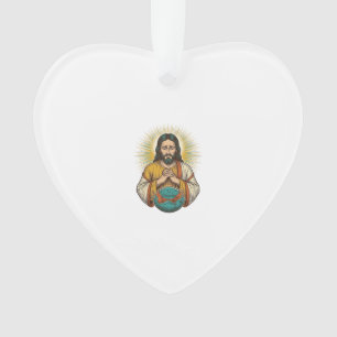 Enttäuschter Jesus Luftballon Gym Fail Ornament