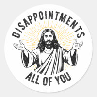 Enttäuschungen Sie alle Christlich Jesus Funny