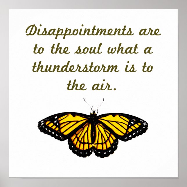 Enttäuschungen sind für das Soul Poster (Vorne)