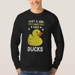 Entwässerungsgummi Ente Quackteich Sprichwort 1 T-Shirt