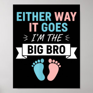 Entweder geht der große Bruder lustiger großer Bru Poster