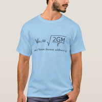 Entweichen-Geschwindigkeits-T-Shirt
