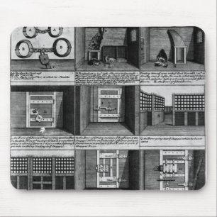 Entweichenform Newgate Gefängnis des Schäfers Mousepad