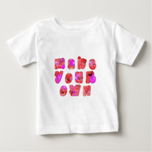 Entwerfe Dein eigenes Hearts Art Print Design Baby T-shirt