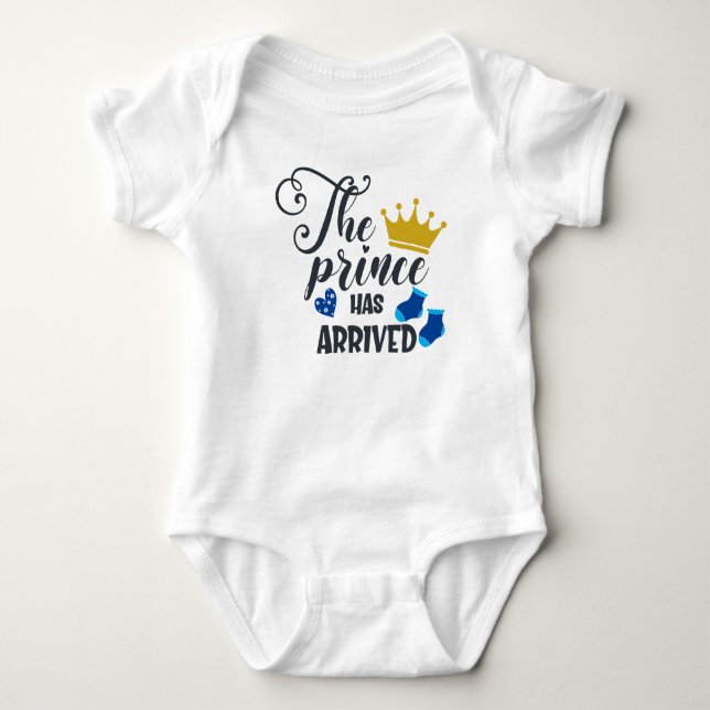 Entwerfe oder gestalte dein eigenes T-Shirt Baby Strampler (Vorderseite)
