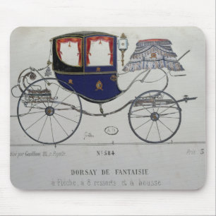 Entwerfen Sie für 'Coupe Dorsay de Fantaisie' Mousepad