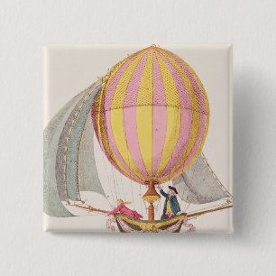 Entwerfen Sie für ein lenkbares, Franzosen, c.178 Button
